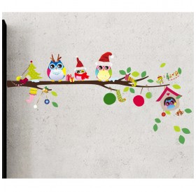 ZY1013 Christmas Theme Children Room Wallpaper Decals Sticker