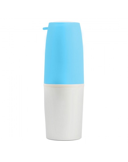 304 Stainless Steel Vacuum Cup 55℃ Water Bottle Shake Bottle 260ml Blue