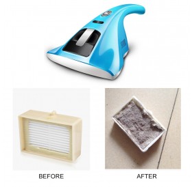 Dust Mite Controller Home Vacuum Cleaner UV Mini Dust Mite Controller White