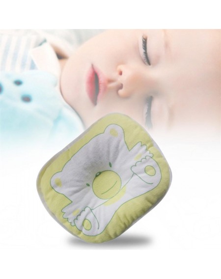 Bear Pattern Pillow Newborn Infant Baby Support Cushion Pad Prevent Flat Head