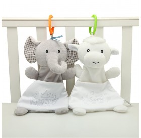 Cute creative cartoon elephant and sheep comforter plush storage bag 30*18cm BBK sheep storage bag