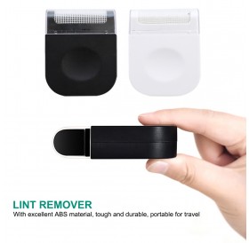 Portable Travel  Manual  Lint Remover Clothes Sweater White