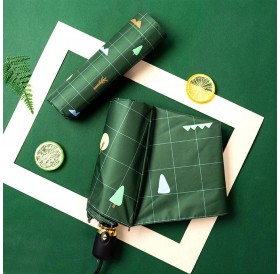 Ins sen is a vintage, fully automatic three-fold umbrella