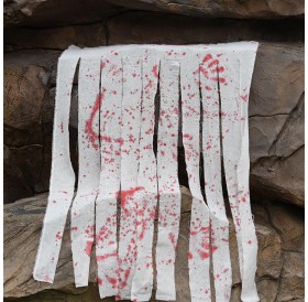 Halloween door curtain blood cloth horror decoration supplies bar haunted house atmosphere scene set props 100x165cm