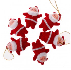 Christmas Prop Gift Santa Claus Pendant 11cm