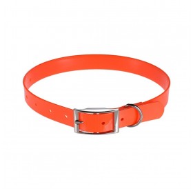 SSC002TY TPU Dog Collar Adjustable Durable Waterproof Pet Dog Collar Strap Pure Color